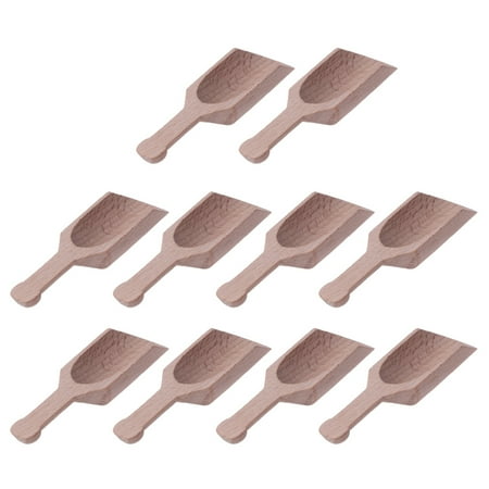 HOMEMAXS 10pcs Small Salt Shovels Flat Handle Scoop Beech Teaspoon Milk Powder Scoops
HOMEMAXS 10pcs Small Salt Shovels Flat Handle Scoop Beech Teaspoon Milk Powder Scoops
