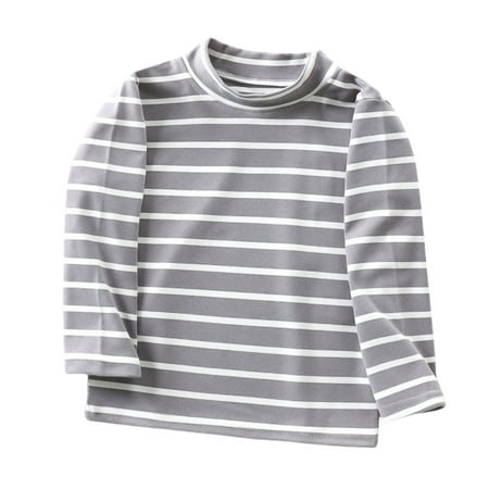 Hinvhai Little Girls Long Sleeve Tee Shirts Clearance Soft Turtleneck Layering Pullover Slim Stretchy Tops Gray 6Years
Hinvhai Little Girls Long Sleeve Tee Shirts Clearance Soft Turtleneck Layering Pullover Slim Stretchy Tops Gray 6Years