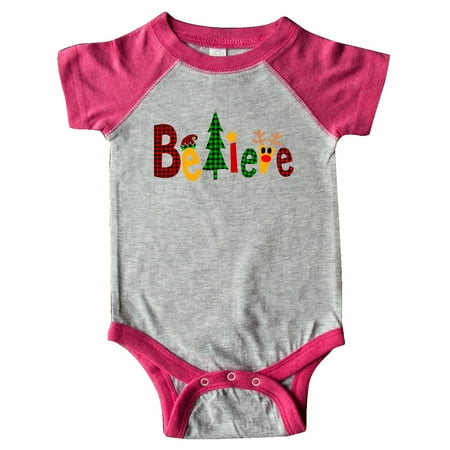 Inktastic Believe Plaid Christmas Tree and Reindeer Gift Baby Boy or Baby Girl Bodysuit
Inktastic Believe Plaid Christmas Tree and Reindeer Gift Baby Boy or Baby Girl Bodysuit