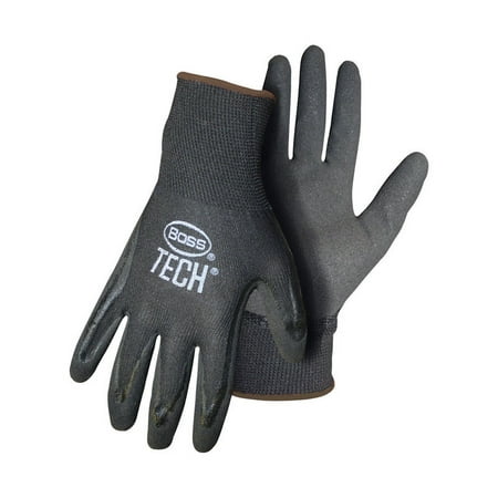 7820M Medium Black Boss Tech Premium Gloves