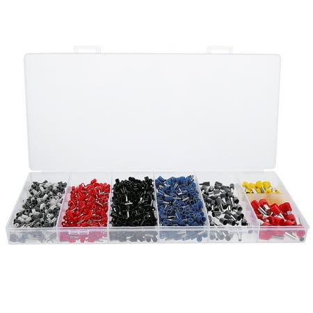 NUOLUX Kit Electrical Wire Cable Terminals Connector Terminals Crimping Terminal Cord Tubular Automotive Marine Pins Connector
NUOLUX Kit Electrical Wire Cable Terminals Connector Terminals Crimping Terminal Cord Tubular Automotive Marine Pins Connector
