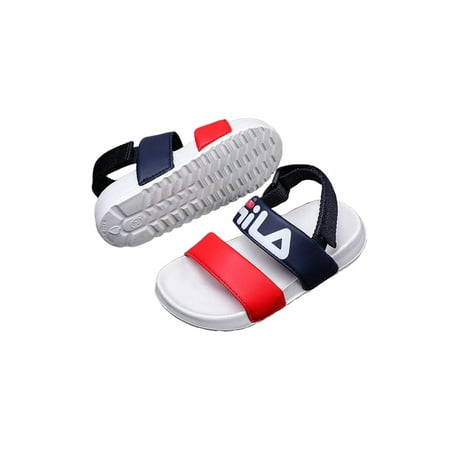 Fangasis Kids Flat Sandals Beach Casual Shoes Slip On Sandal Boys Girls Sports Non-Slip Summer Red Blue Style A 13C
Fangasis Kids Flat Sandals Beach Casual Shoes Slip On Sandal Boys Girls Sports Non-Slip Summer Red Blue Style A 13C