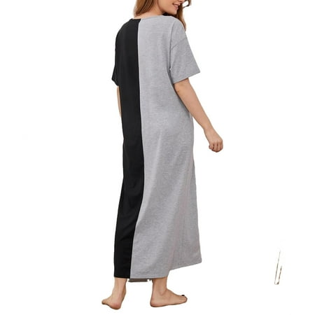Casual Letter V neck Sleepshirts Short Sleeve Multicolor Womens Nightgowns & Sleepshirts (Women s)
Casual Letter V neck Sleepshirts Short Sleeve Multicolor Womens Nightgowns & Sleepshirts (Women s)