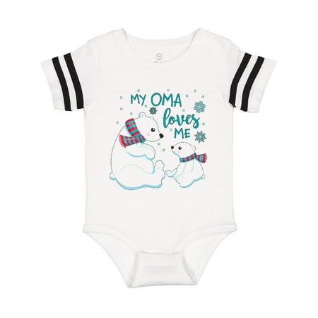 Inktastic My Oma Loves Me- cute polar bears Gift Baby Boy or Baby Girl Bodysuit
Inktastic My Oma Loves Me- cute polar bears Gift Baby Boy or Baby Girl Bodysuit