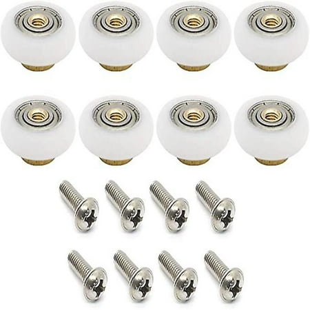 Set of Shower Door Roller Roller Replacement Parts Bathroom Glass Door Roller Sliding Shower Door Roller 8 Pack
Set of Shower Door Roller Roller Replacement Parts Bathroom Glass Door Roller Sliding Shower Door Roller 8 Pack