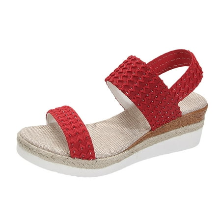 LUOGENLI Female Summer Black Sandals Women Wide Ladies Fashion Summer Open Toe Slope Heel Thick Sole Casual Sandals Platform Sandals Women White Dressy
LUOGENLI Female Summer Black Sandals Women Wide Ladies Fashion Summer Open Toe Slope Heel Thick Sole Casual Sandals Platform Sandals Women White Dressy