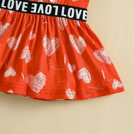 Cathalem Kids Toddler Chlidren Girls Autumn Winter Print Sleeveless Valentine s Day Princess Dress Clothing 4t Girls Outfits Dress Red 2-3 Years
Cathalem Kids Toddler Chlidren Girls Autumn Winter Print Sleeveless Valentine s Day Princess Dress Clothing 4t Girls Outfits Dress Red 2-3 Years