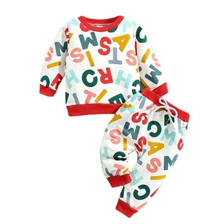LBECLEY Baby Boy Clothes Set Jacket Baby Girls Boys Letter Print Autumn Long Sleeve Sweatshirt Pants Pullover Shirt Tops Set Clothes Baby Mitten Set Boy Red 80
LBECLEY Baby Boy Clothes Set Jacket Baby Girls Boys Letter Print Autumn Long Sleeve Sweatshirt Pants Pullover Shirt Tops Set Clothes Baby Mitten Set Boy Red 80