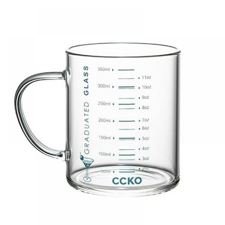 1Pcs Transparent Glass With Graduated Breakfast Oatmeal Cup Microwave Can Be Heated Thickened Milk Glass Water Cup 350ml/11.8 oz
1Pcs Transparent Glass With Graduated Breakfast Oatmeal Cup Microwave Can Be Heated Thickened Milk Glass Water Cup 350ml/11.8 oz