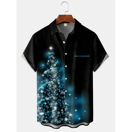 MLFU Christmas Toddler Boys Shirt Button Down Short Sleeve Classic Print Tees Front-Pocket Costume Regular & Big Man Sizes 
MLFU Christmas Toddler Boys Shirt Button Down Short Sleeve Classic Print Tees Front-Pocket Costume Regular & Big Man Sizes