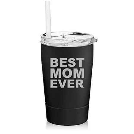 12 oz Tumbler Double Wall Stainless Steel Vacuum Insulated Coffee Travel Mug With Straw Best Mom Ever (Black)
12 oz Tumbler Double Wall Stainless Steel Vacuum Insulated Coffee Travel Mug With Straw Best Mom Ever (Black)