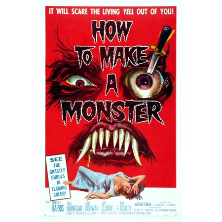 How To Make A Monster Stretched Canvas - (24 x 36)