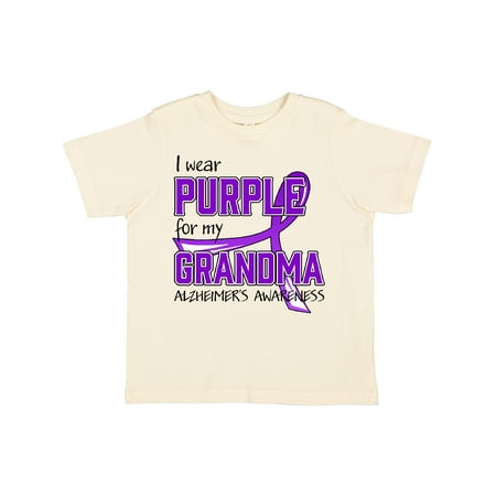 Inktastic I Wear Purple for My Grandma- Alzheimers Awareness Gift Toddler Boy or Toddler Girl T-Shirt
Inktastic I Wear Purple for My Grandma- Alzheimers Awareness Gift Toddler Boy or Toddler Girl T-Shirt