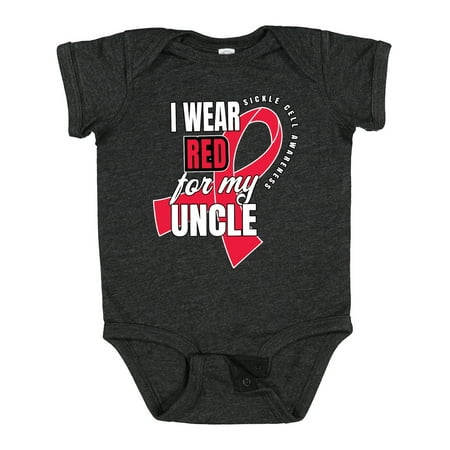 Inktastic Sickle Cell Awareness I Wear Red for My Uncle Gift Baby Boy or Baby Girl Bodysuit
Inktastic Sickle Cell Awareness I Wear Red for My Uncle Gift Baby Boy or Baby Girl Bodysuit