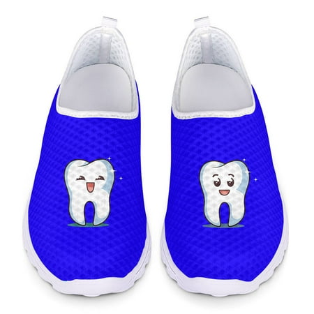 Cartoon Tooth Pattern Penny Loafers Women Flat Shoes Breathable Mesh Slip on Sneaker for Lades Flats Summer Beach Casual Shoes
Cartoon Tooth Pattern Penny Loafers Women Flat Shoes Breathable Mesh Slip on Sneaker for Lades Flats Summer Beach Casual Shoes