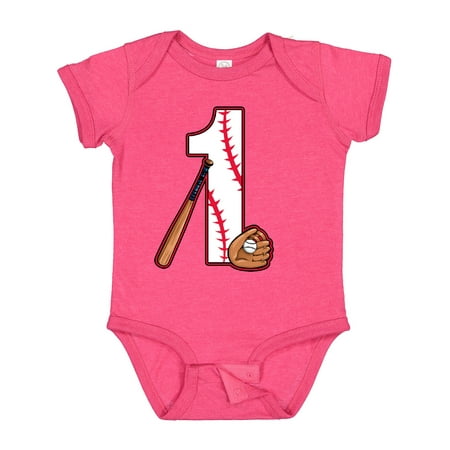 Inktastic Baseball First Birthday- One Year Old Gift Baby Boy or Baby Girl Bodysuit
Inktastic Baseball First Birthday- One Year Old Gift Baby Boy or Baby Girl Bodysuit