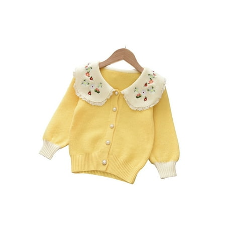 ZHUASHUM Kids Toddler Baby Girls Patchwork Flowers Spring Winter Long Sleeve Button Knit Sweater Cardigan Tops Coat Jacket Clothes
ZHUASHUM Kids Toddler Baby Girls Patchwork Flowers Spring Winter Long Sleeve Button Knit Sweater Cardigan Tops Coat Jacket Clothes