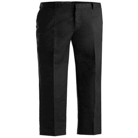 Edwards Garment Men's Business Casual Flat Front Brass Zipper Pant, Style 2510