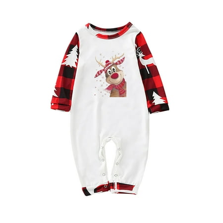 KEJIG Stylish Fashionable Christmas Print Family European And American Pajamas Parent-child Suit Baby
KEJIG Stylish Fashionable Christmas Print Family European And American Pajamas Parent-child Suit Baby