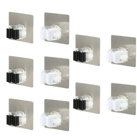 Adhesive Multi-Purpose Hooks Mop Organizer Holder RackBrush Broom Hanger Kitchen Bathroom A
Adhesive Multi-Purpose Hooks Mop Organizer Holder RackBrush Broom Hanger Kitchen Bathroom A