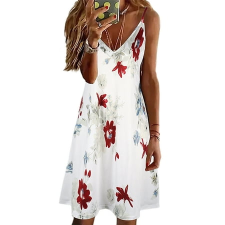 Grianlook Summer Sleeveless Nightgown for Women V Neck Sleepwear Soft Pajama Dress Floral Short Nightdress
Grianlook Summer Sleeveless Nightgown for Women V Neck Sleepwear Soft Pajama Dress Floral Short Nightdress