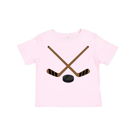 Inktastic Sports Hockey Sticks Gift Toddler Boy or Toddler Girl T-Shirt