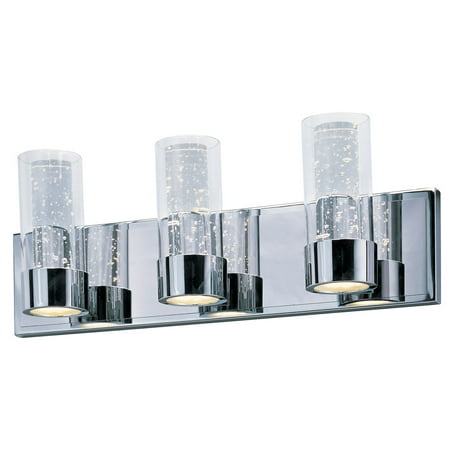 Bathroom Vanity 6 Light Bulb Fixture With Polished Chrome Finish LED Bulb Type 21 inch 14.4 Watts
Bathroom Vanity 6 Light Bulb Fixture With Polished Chrome Finish LED Bulb Type 21 inch 14.4 Watts