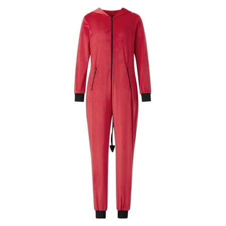 Sedceaty Family Matching Jumpsuit Pajamas Contrast Color Long Sleeve Hooded Zip Romper with Horns Sleepwear
Sedceaty Family Matching Jumpsuit Pajamas Contrast Color Long Sleeve Hooded Zip Romper with Horns Sleepwear