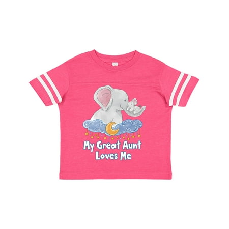 Inktastic My Great Aunt Loves Me Cute Elephants Clouds Moon and Stars Gift Toddler Boy or Toddler Girl T-Shirt
Inktastic My Great Aunt Loves Me Cute Elephants Clouds Moon and Stars Gift Toddler Boy or Toddler Girl T-Shirt