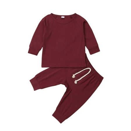 Baby Unisex Pajamas Top with Pants Set 2 Piece Outfit Organic Cotton Clothing Set for Infant Baby Boys Girls
Baby Unisex Pajamas Top with Pants Set 2 Piece Outfit Organic Cotton Clothing Set for Infant Baby Boys Girls