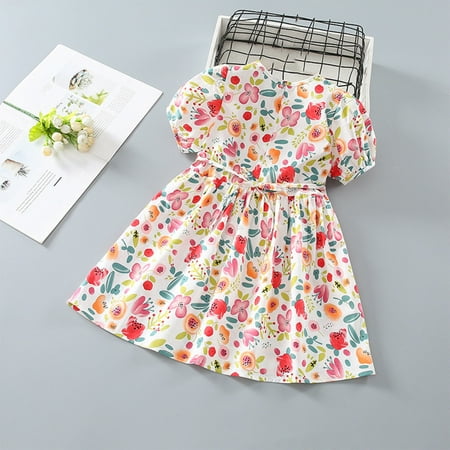 Clearance Sale Dihao Dresses for Toddler Girls Floral Printed Cotton Bubble Sleeve Baby Dress Cute Kids Dresses 2-6 Years
Clearance Sale Dihao Dresses for Toddler Girls Floral Printed Cotton Bubble Sleeve Baby Dress Cute Kids Dresses 2-6 Years