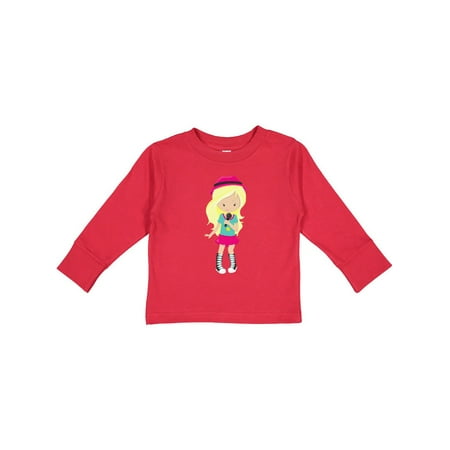 Inktastic Rock Girl Blonde Hair Band Singer Microphone Gift Toddler Toddler Girl Long Sleeve T-Shirt
Inktastic Rock Girl Blonde Hair Band Singer Microphone Gift Toddler Toddler Girl Long Sleeve T-Shirt