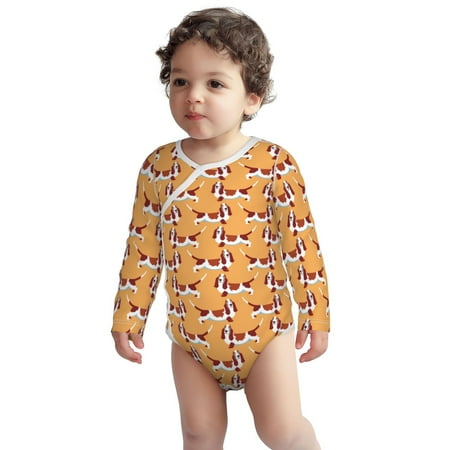 Haiem Dachshund Dog Puppy Printed Unisex-Baby Long Sleeve Onesies Bodysuits Unisex Babies Snap-Up Rompers-18 Months
Haiem Dachshund Dog Puppy Printed Unisex-Baby Long Sleeve Onesies Bodysuits Unisex Babies Snap-Up Rompers-18 Months