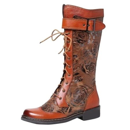 LBECLEY Womens Dress Socks Mid Calf Zipper Retro Boots Heels Women s High Breathable Shoes Fashion Women s Boots Bling Cowboy Boots Women Brown 40
LBECLEY Womens Dress Socks Mid Calf Zipper Retro Boots Heels Women s High Breathable Shoes Fashion Women s Boots Bling Cowboy Boots Women Brown 40