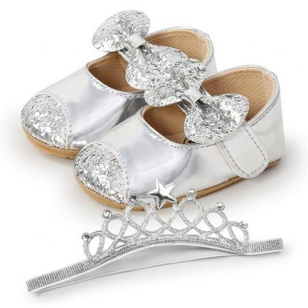 SYNPOS Clasp PU Leather Bowknot Prewalkers Infant Crib Shoes Princess Wedding Dress Shoes Toddler Walking Shoes Baby Girls Mary Jane Flats Soft Non-Slip Sole
SYNPOS Clasp PU Leather Bowknot Prewalkers Infant Crib Shoes Princess Wedding Dress Shoes Toddler Walking Shoes Baby Girls Mary Jane Flats Soft Non-Slip Sole