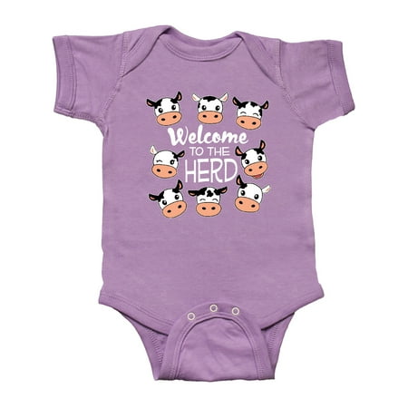 Inktastic Welcome to the Herd with Cute Black and White Holstein Cows Gift Baby Boy or Baby Girl Bodysuit
Inktastic Welcome to the Herd with Cute Black and White Holstein Cows Gift Baby Boy or Baby Girl Bodysuit
