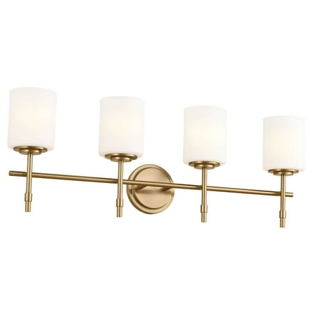 Kichler 55143 Ali 4 Light 33 Wide Vanity Light - Brushed Natural Brass