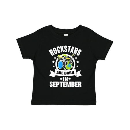 Inktastic Rockstars Are Born in September Birthday Gift Toddler Boy or Toddler Girl T-Shirt
Inktastic Rockstars Are Born in September Birthday Gift Toddler Boy or Toddler Girl T-Shirt