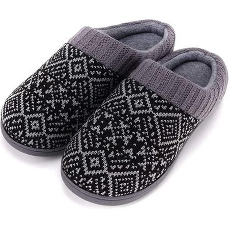 Bocca Women s Comfort House Slippers Deep-grey Sweater Knit Memory Foam Slippers 9M
Bocca Women s Comfort House Slippers Deep-grey Sweater Knit Memory Foam Slippers 9M
