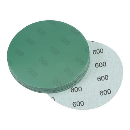 20 Pack Green Film Sandpapers 600 Grits 6 Hook and Loop Backed Random Orbital Sanding Discs
20 Pack Green Film Sandpapers 600 Grits 6 Hook and Loop Backed Random Orbital Sanding Discs
