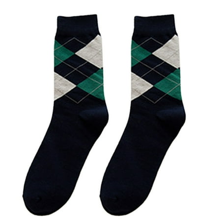 FAIOIN Men Winter Cotton Crew Socks Vintage Argyle Plaid Patterned Busniess Hosiery
FAIOIN Men Winter Cotton Crew Socks Vintage Argyle Plaid Patterned Busniess Hosiery