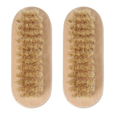 NUOLUX 2 Pcs Nail Brushes Two Sided Natural Boar Bristle Wooden Manicure Pedicure Hand and Nail Brush
NUOLUX 2 Pcs Nail Brushes Two Sided Natural Boar Bristle Wooden Manicure Pedicure Hand and Nail Brush