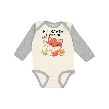Inktastic My Savta Loves Me- little fox Gift Baby Boy or Baby Girl Long Sleeve Bodysuit
Inktastic My Savta Loves Me- little fox Gift Baby Boy or Baby Girl Long Sleeve Bodysuit
