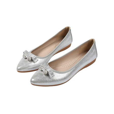 Colisha Ladies Flats Slip On Nurse Shoe Comfort Flat Shoes Walking Soft Sole Loafers Non-slip Loafer Silver 8.5
Colisha Ladies Flats Slip On Nurse Shoe Comfort Flat Shoes Walking Soft Sole Loafers Non-slip Loafer Silver 8.5