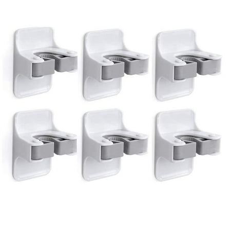 Broom Holder Wall Mount Broom Gripper Holds Self Adhesive No Drilling Anti- Broom and Dustpan Hanger 6Pcs
Broom Holder Wall Mount Broom Gripper Holds Self Adhesive No Drilling Anti- Broom and Dustpan Hanger 6Pcs