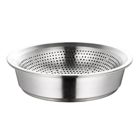 1 Set of Stainless Steel Vegetable Strainer Basin Household Fruit Filter Container (Silver)
1 Set of Stainless Steel Vegetable Strainer Basin Household Fruit Filter Container (Silver)