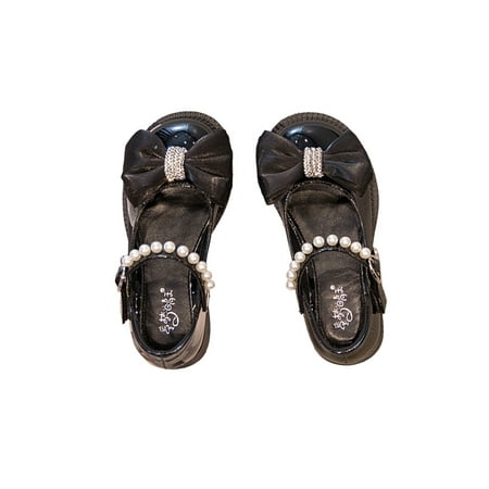 Gomelly Kids Dress Shoes Bowknot Flats Closed Toe Mary Jane Sandals Non-slip Princess Shoe Children Girls Black 9.5C
Gomelly Kids Dress Shoes Bowknot Flats Closed Toe Mary Jane Sandals Non-slip Princess Shoe Children Girls Black 9.5C