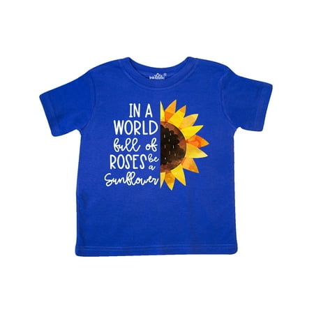 Inktastic Summer In a World Full of Roses Be a Sunflower Gift Toddler Boy or Toddler Girl T-Shirt
Inktastic Summer In a World Full of Roses Be a Sunflower Gift Toddler Boy or Toddler Girl T-Shirt