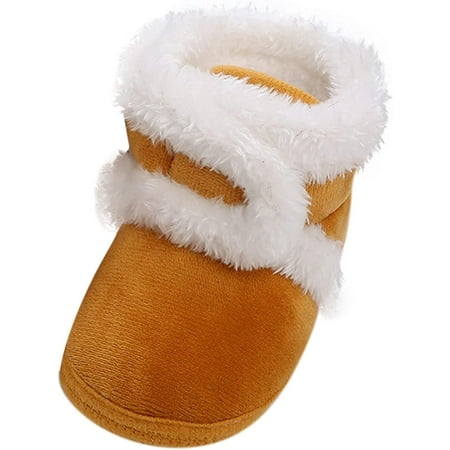 QWZNDZGR Soft Sole Non Slip Warm Booties Prewalker Ankle Boots Crib Shoes Baby Snow Boots Girls Boys Warm Winter
QWZNDZGR Soft Sole Non Slip Warm Booties Prewalker Ankle Boots Crib Shoes Baby Snow Boots Girls Boys Warm Winter
