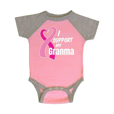 Inktastic Breast Cancer Awareness I Support My Granma with Pink Ribbon Gift Baby Boy or Baby Girl Bodysuit
Inktastic Breast Cancer Awareness I Support My Granma with Pink Ribbon Gift Baby Boy or Baby Girl Bodysuit